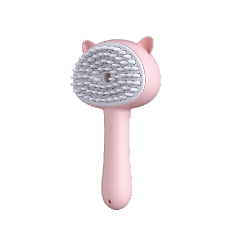 Hair Cleaning Brush With Mist Multifunctional For Pet Grooming
