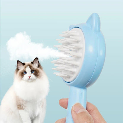 Hair Cleaning Brush With Mist Multifunctional For Pet Grooming